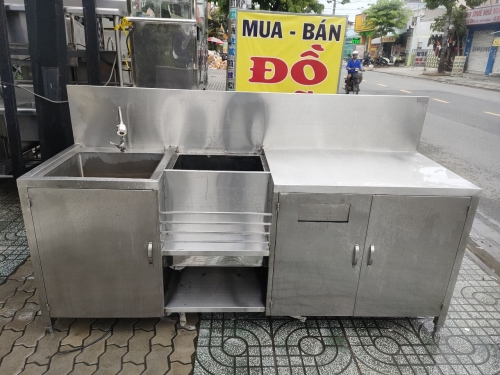 thanh lý quầy pha chế inox