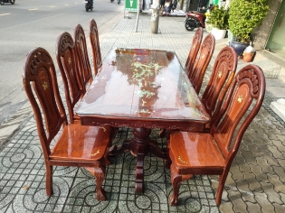 bộ bàn ăn 8 ghế giá rẻ